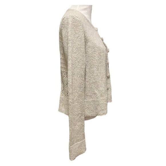 Odd Molly Women's Gray Knit Cardigan Sweater Size 3 - Picture 2 of 9